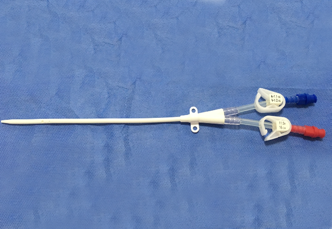 2. Hemodialysis Catheter Double Lumen