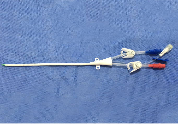3. Hemodialysis Catheter Triple Lumen